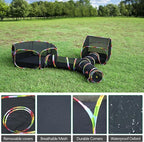 Outdoor Cat Enclosure with Cat Tunnel, Playhouse and Cat Toy Ball with Bell - Image 5