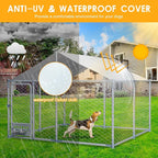 7.5×7.5×5.3 FT Outdoor Dog Kennel - Image 3