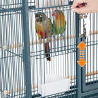 Topeakmart 54'' H Large Bird Cage Parrot Cage w/Stand Bird Cage - Image 6