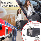 dbest products Pet Smart Cart Carrier, Soft Sided Collapsible Folding Travel Bag - Image 2
