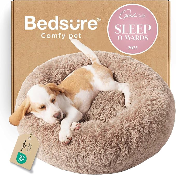 Bedsure Calming Dog Bed for Small Dogs by BEDSURE