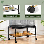 Yaheetech 53'' Large Bird Cage Budgie Cage - Image 5