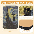 Art Cat Scratcher, Wall-Mountable Cat Scratching Board, Cat Wall Scratcher - Image 2