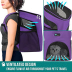 PetAmi Small Dogs and Cat Backpack Carrier, Airline Approved Pet Backpack - Image 4