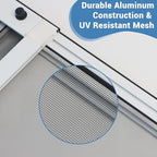 XL Dog Door for Sliding Glass Door, Extra Large Patio Doggy Door Insert for - Image 5
