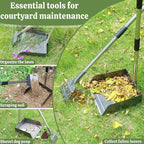 T2Y Pooper Scooper, Adjustable Stainless Steel Rake & Spade & Extra Large Tray - Image 5