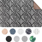 NALALAS Dog Mat for Food and Water, Cat Feeding Mat | Waterproof Dog Bowl Mat | by NALALAS