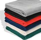 Fleece Throw Blankets Solid Lightweight Warm Soft Cozy Pet-Friendly - Image 2