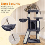 Yaheetech 42in Cat Tree Tower for Indoor Cats, Kitten House - Image 7