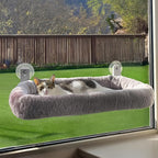 Cat Window Perch with Washable Cushion & Strong Suction – Stable & Cozy Cat - Image 9