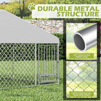 13FT x 13FT Outdoor Dog Kennel - Image 3