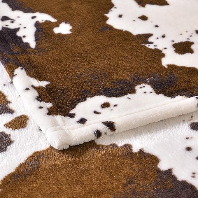 Bnuitland Cow Print Throw Blanket - Image 7
