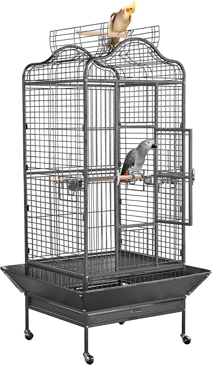 Yaheetech Extra Large Bird Cage 63'' Open Play Top Bird Cage by Yaheetech
