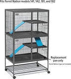 MidWest Homes for Pets 142PAN Replacement Pan for Midwest Cat Cage, 34.5 x 22.5 - Image 4