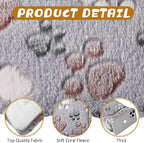 Tuanse 4 Pack Ultra Soft Dog Cat Bed Mat Small Animal Guinea Pig Bed - Image 3