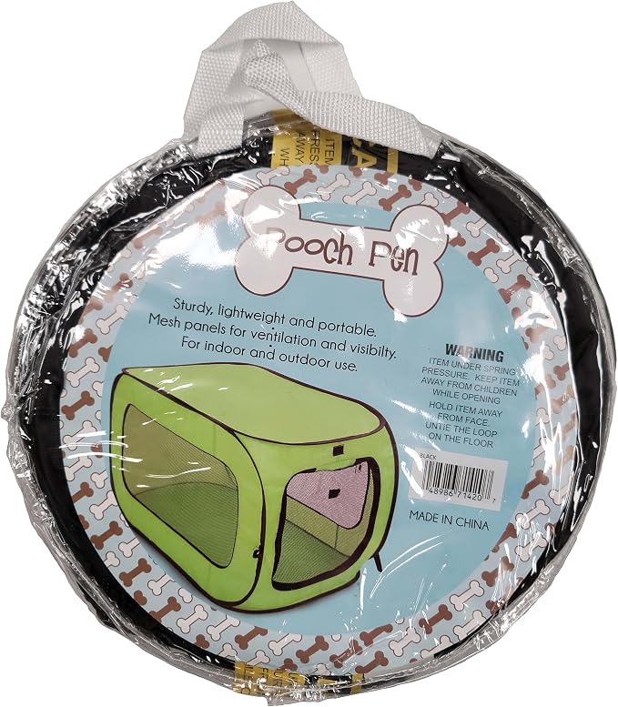 Beatrice Home Fashions Portable, Collapsible, Pop Up Kennel Travel Cat and Dog - Image 7