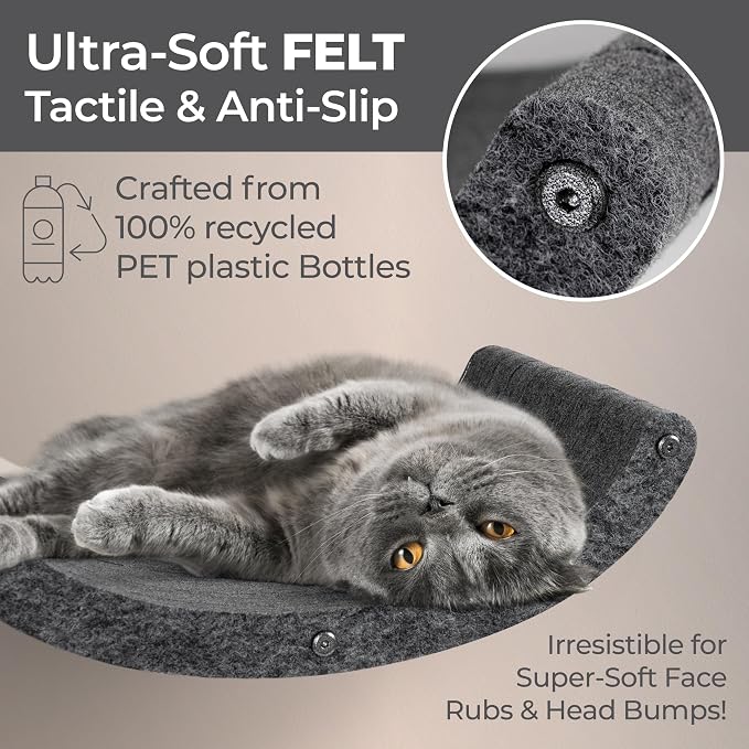 Wall Mounted Cat Hammock Bed by Pryde Pets - Image 2