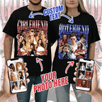 Custom Bootleg Rapper Graphic Tees Shirt – Retro 90s Vintage Style, - Image 2