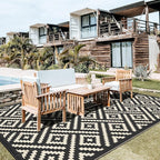 GENIMO Outdoor Rug for Patio Clearance, Reversible Plastic Straw Rugs for RV - Image 7