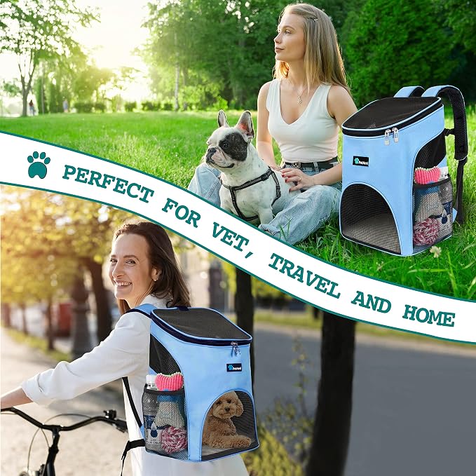 PetAmi Small Dogs and Cat Backpack Carrier, Airline Approved Pet Backpack - Image 6
