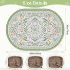 Bienbee Cat Litter Mat, Urine and Water Proof, Bean-Green XL - Image 6