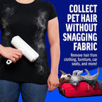 ChomChom Roller Pet Hair Remover – Original Size Reusable Lint Roller - Image 5