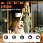 Double Door Fiberglass Magnetic Screen Door，Screen Door Mesh，Keep Bugs Out - Image 5
