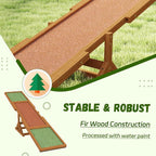 PawHut Wooden Dog Agility Seesaw - Image 3