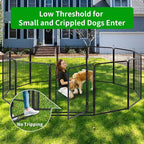 Dog Playpen Outdoor Extra Wide 24 Piece Panels Heavy Duty Dog Fence 40" Height - Image 3