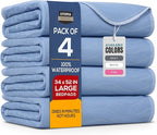 Utopia Bedding Washable Underpads 34" x 52", Waterproof Reusable Heavy by UTOPIABEDDING