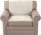 H.VERSAILTEX Plush Chenille Couch Armrest Cover 2 Packs Thick and Soft Sofa - Image 7