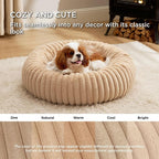 Bedsure ComfyFleece™ Donut Medium Dog Bed - Image 4