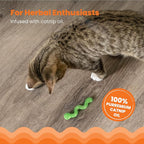 Petstages Orkakat Wiggle Worm Dental Catnip Cat Chew Toy - Image 3