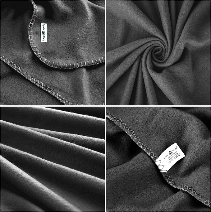Fleece Throw Blankets Bulk Fleece Blankets Solid Wholesale Lightweight Warm Soft - Image 3