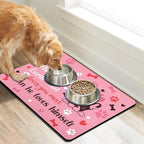 Pet Feeding Mat for Floors Waterproof Dog Mat for Food and Water Absorbent - Image 7