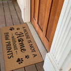Funny Dog Door Mats, Dog Lovers Mom Dad Gifts Door Mat - Image 4