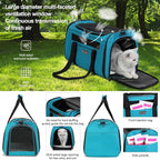 Airline Approved Dog Carrier. Cat Soft-Sided Carriers, Small Dog Travel Carriers - Image 6