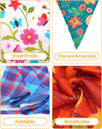 PET SHOW 50 Pack Big Dog Bandanas Bulk XL Assorted Random Dog Scarves Bibs - Image 4