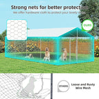20'x10' Large Outdoor Dog Kennel, Heavy Duty Dog Enclosure - Image 2