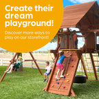 Jungle Gym Kingdom Swing for Outdoor Swing Set - Image 9