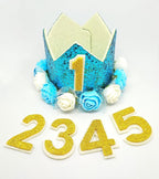 PET SHOW Blue Crown Dog Birthday Hat - Image 2