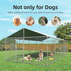 20'x10' Large Outdoor Dog Kennel, Heavy Duty Dog Enclosure - Image 7