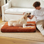 FFUKUMARU Dog Bed, Thickened Corduroy Orthopedic Dog Beds - Image 8