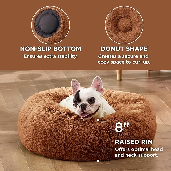 Bedsure Calming Dog Bed for Small Dogs - Image 4