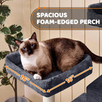 Yaheetech 59in Cat Tree Large Cat Tower - Image 4
