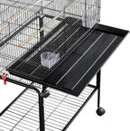 Yaheetech 47-inch Rolling Breeding Flight Bird Cages - Image 9