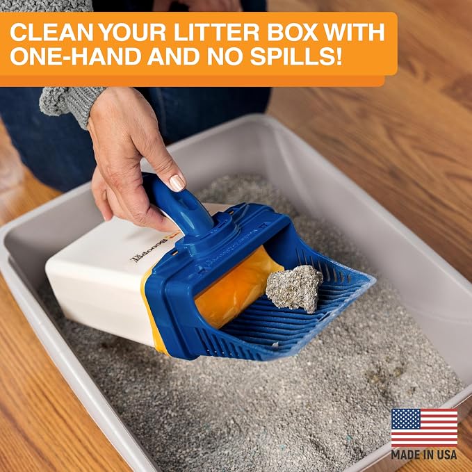 Neater Pet Brands Neater Scooper XL Cat Litter Scoop, 15 Refill Bags – - Image 2