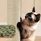 Yaheetech 64.5in Cat Tree Cat Tower Scratching Post, Plush Cover Cat Condo Bed - Image 9