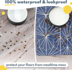 NALALAS Large Dog Mat for Food and Water, Cat Feeding Mat | Large Waterproof - Image 2