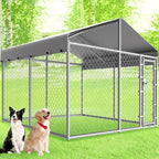 10 x 10 x 6 ft Outside Dog Kennel Outdoor Large - Image 7